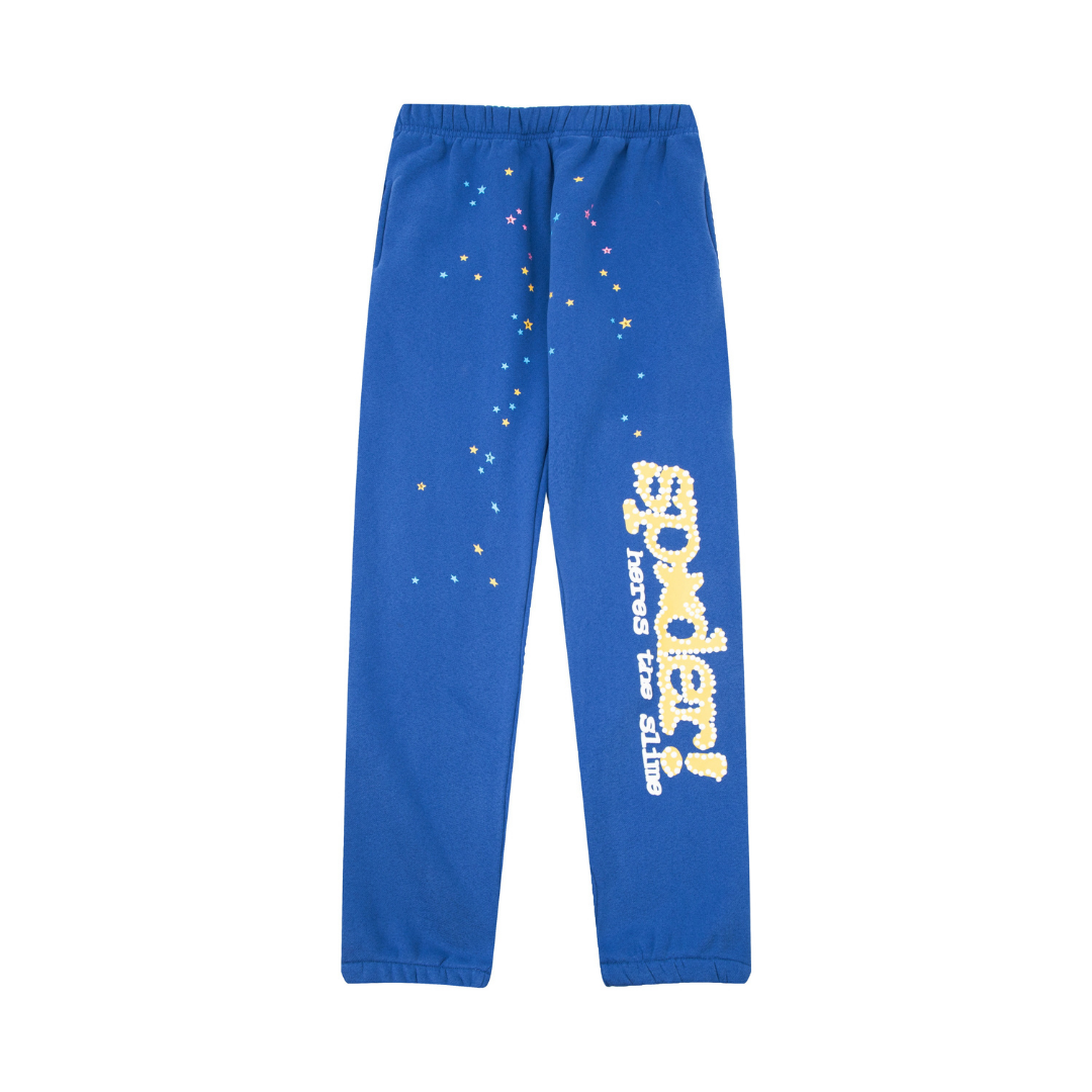 Sp5der Tracksuit Blue