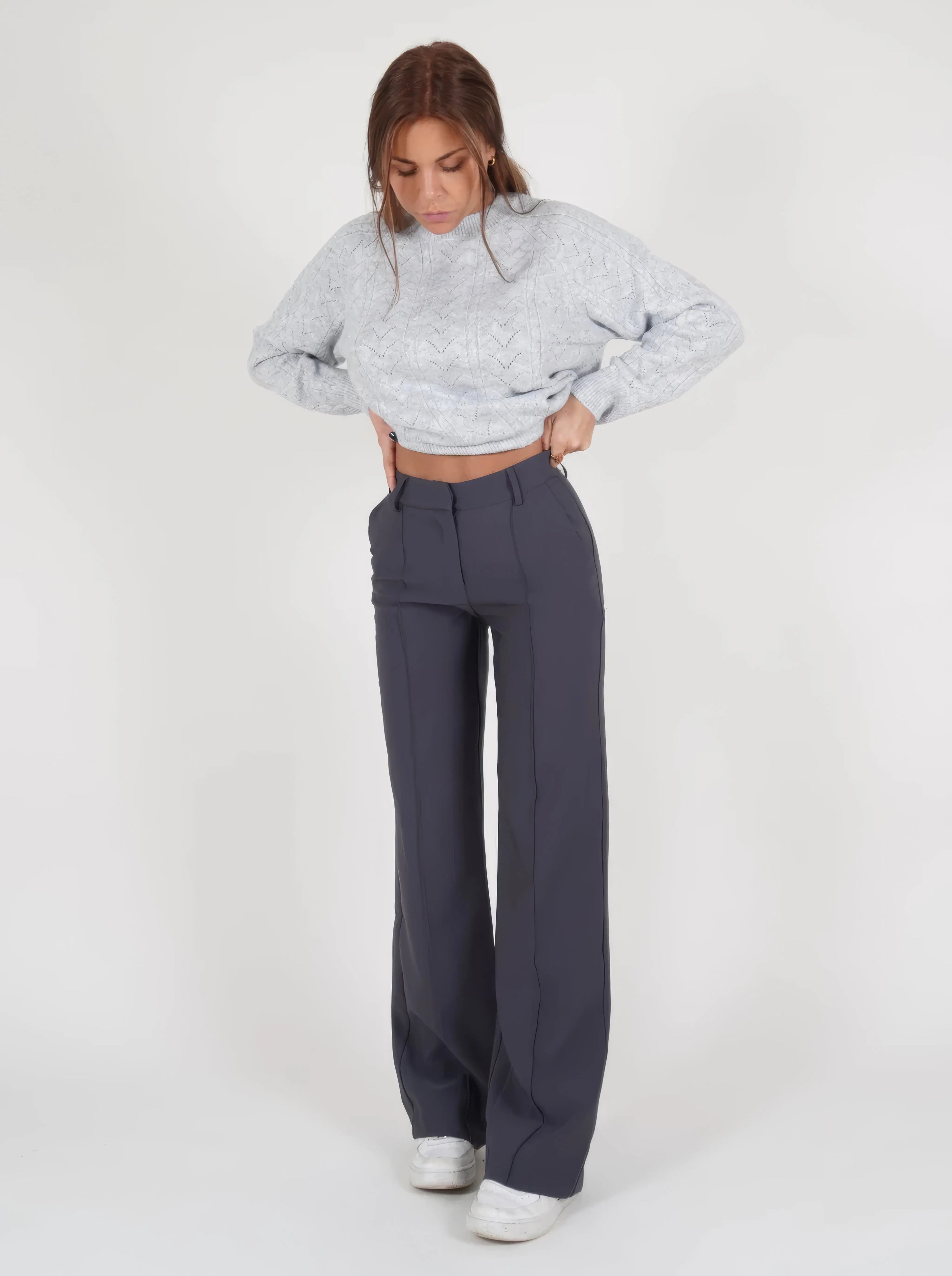 Carina | High-Waisted Chic Trousers