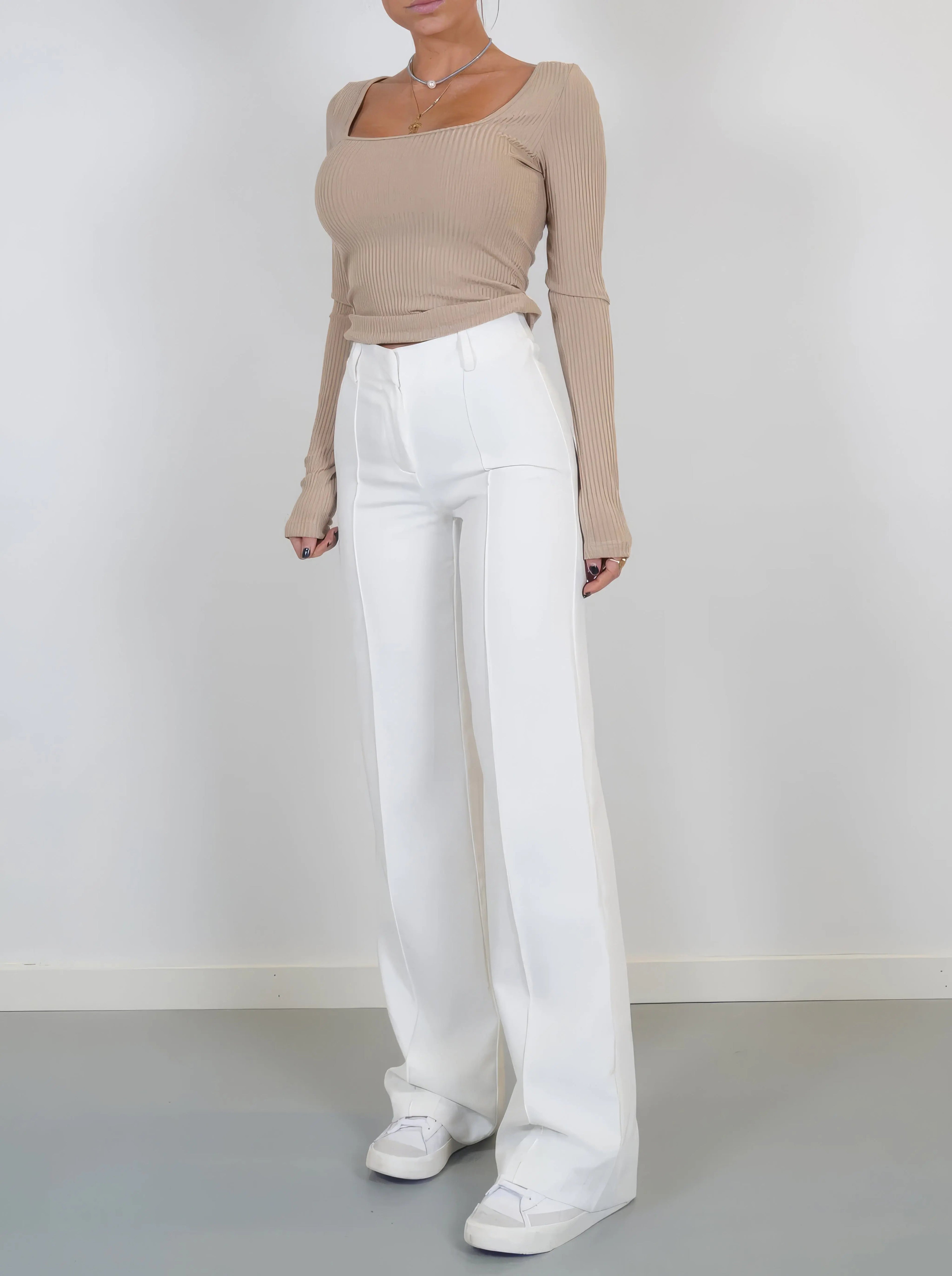 Carina | High-Waisted Chic Trousers