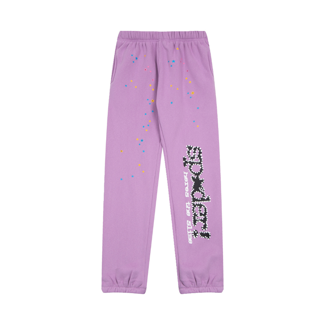 Sp5der Tracksuit Purple