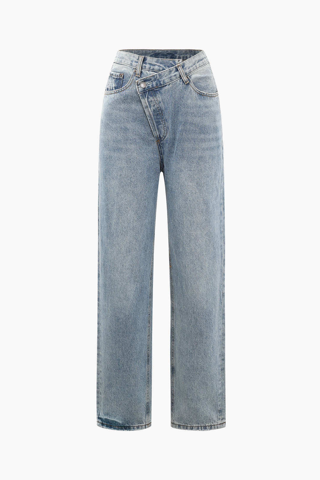 Cornelia | Women's jeans with asymmetric waist