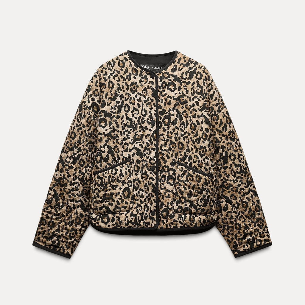 Animal Print Jacket