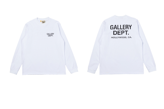 HDRIP x Galery dept White Longsleeve