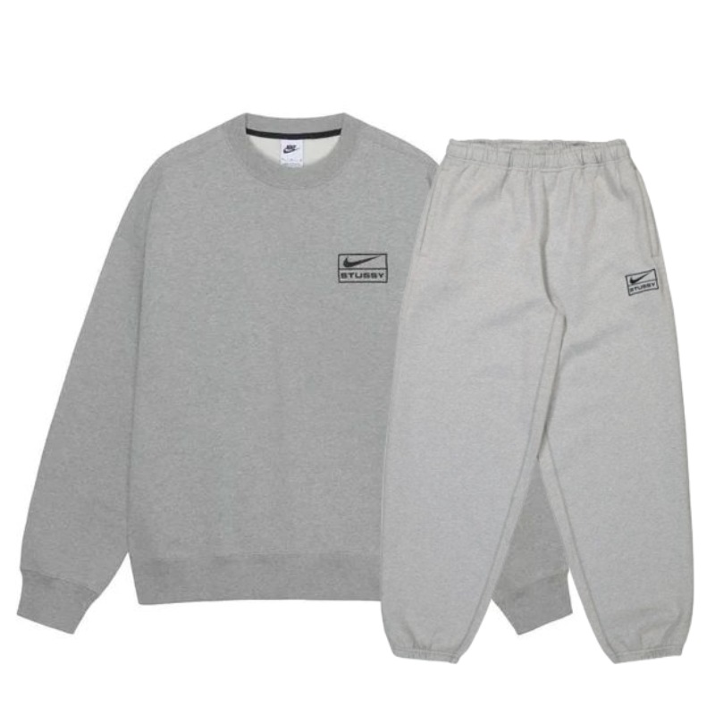 Nike X Stussy Tracksuit - Grey/Black