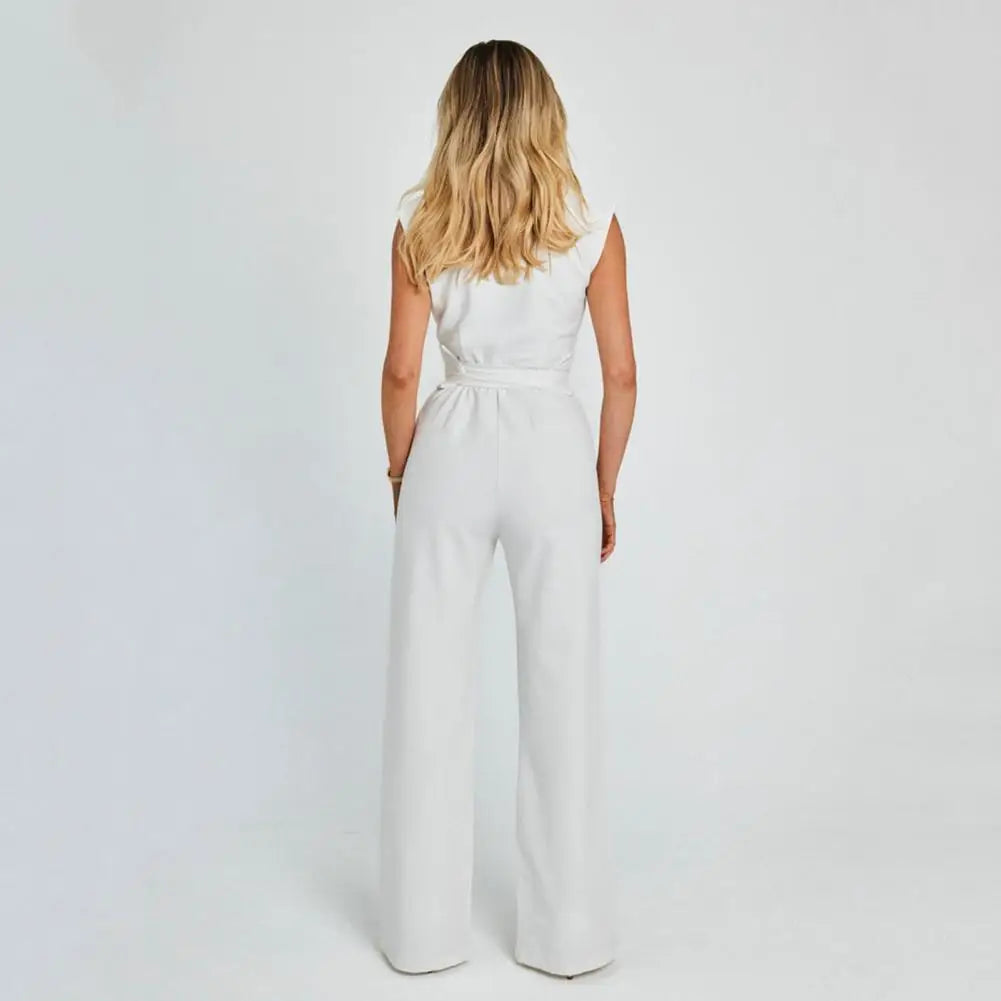 Elegance V-Neck Jumpsuit