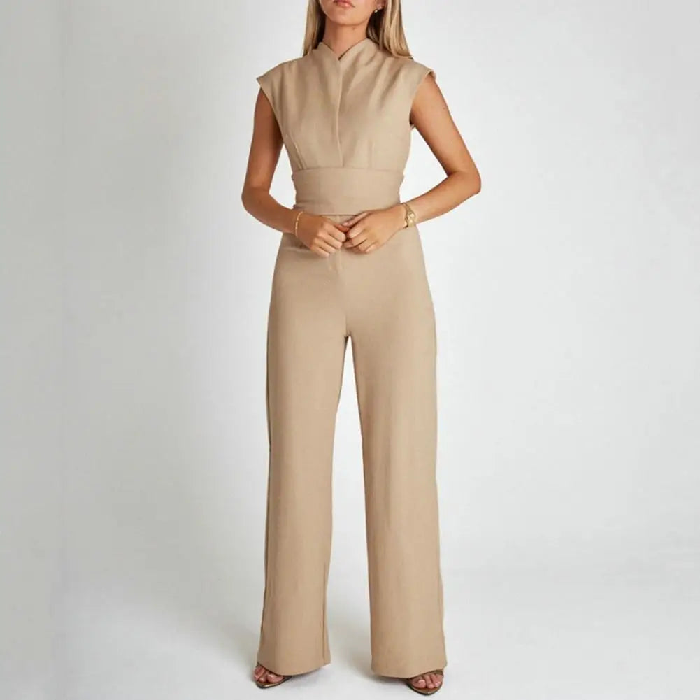 Elegance V-Neck Jumpsuit