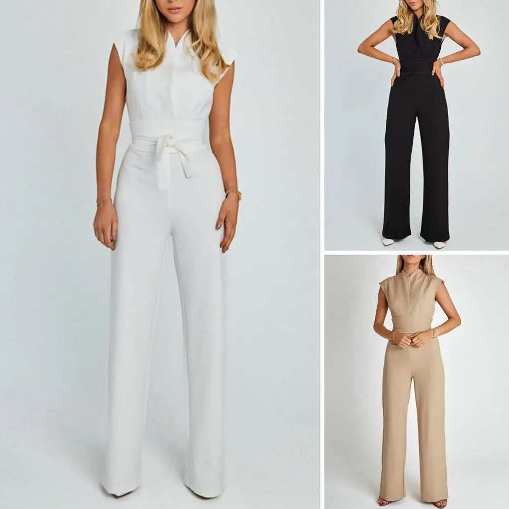 Elegance V-Neck Jumpsuit